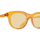 SPY Boundless Sunglasses  Yellow Translucent Orange  53-19-148