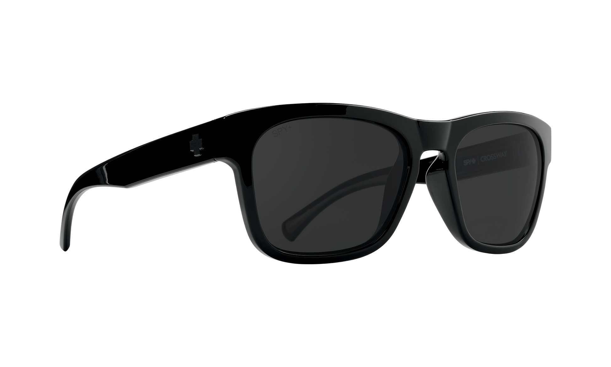 SPY Crossway Sunglasses  Gray Polar Black  57-19-142