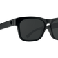 SPY Crossway Sunglasses  Gray Matte Black  57-19-142
