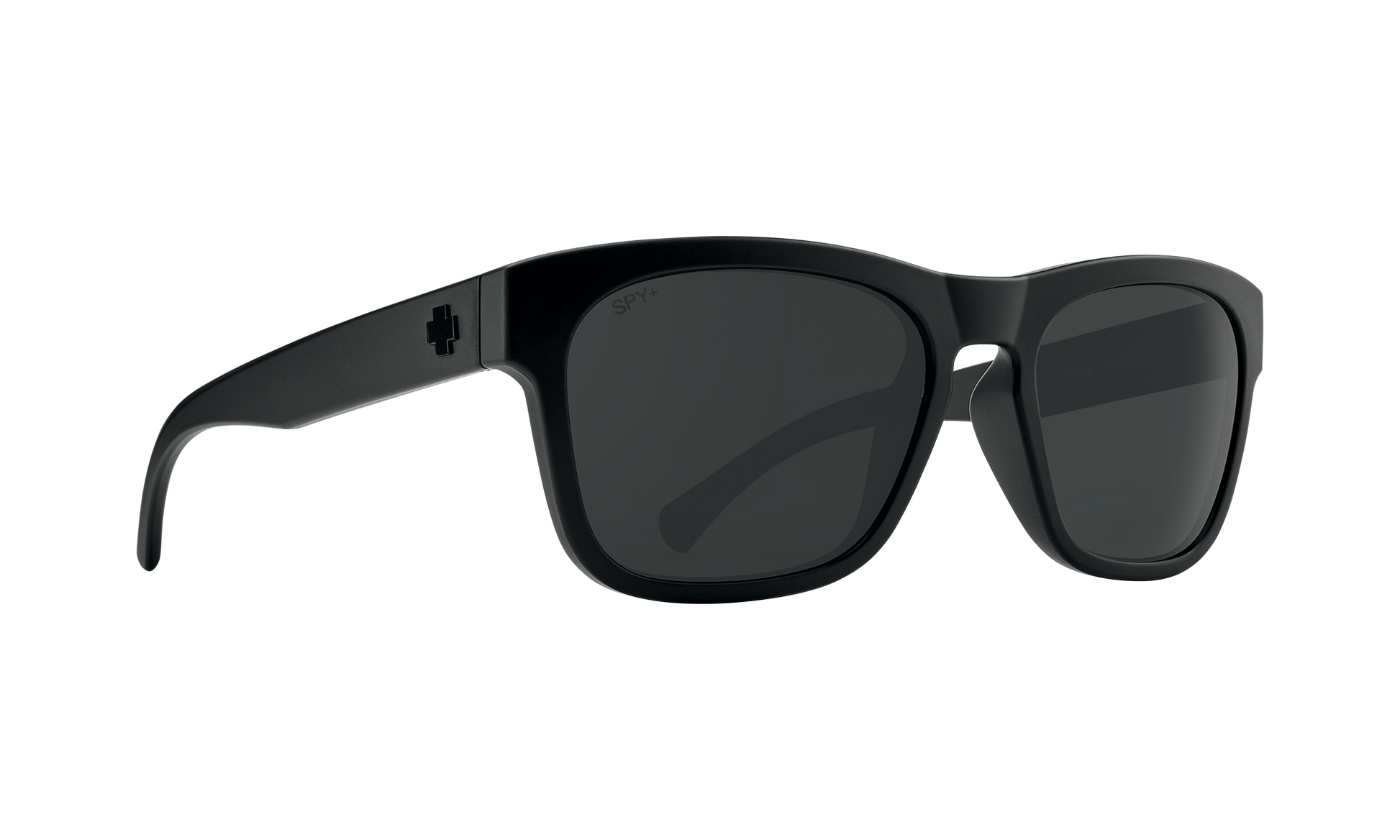 SPY Crossway Sunglasses  Gray Matte Black  57-19-142