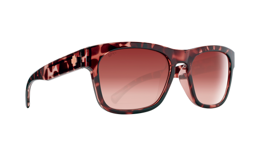 SPY Crossway Sunglasses  Bronze Peach Pink Fade Peach Tort  57-19-142