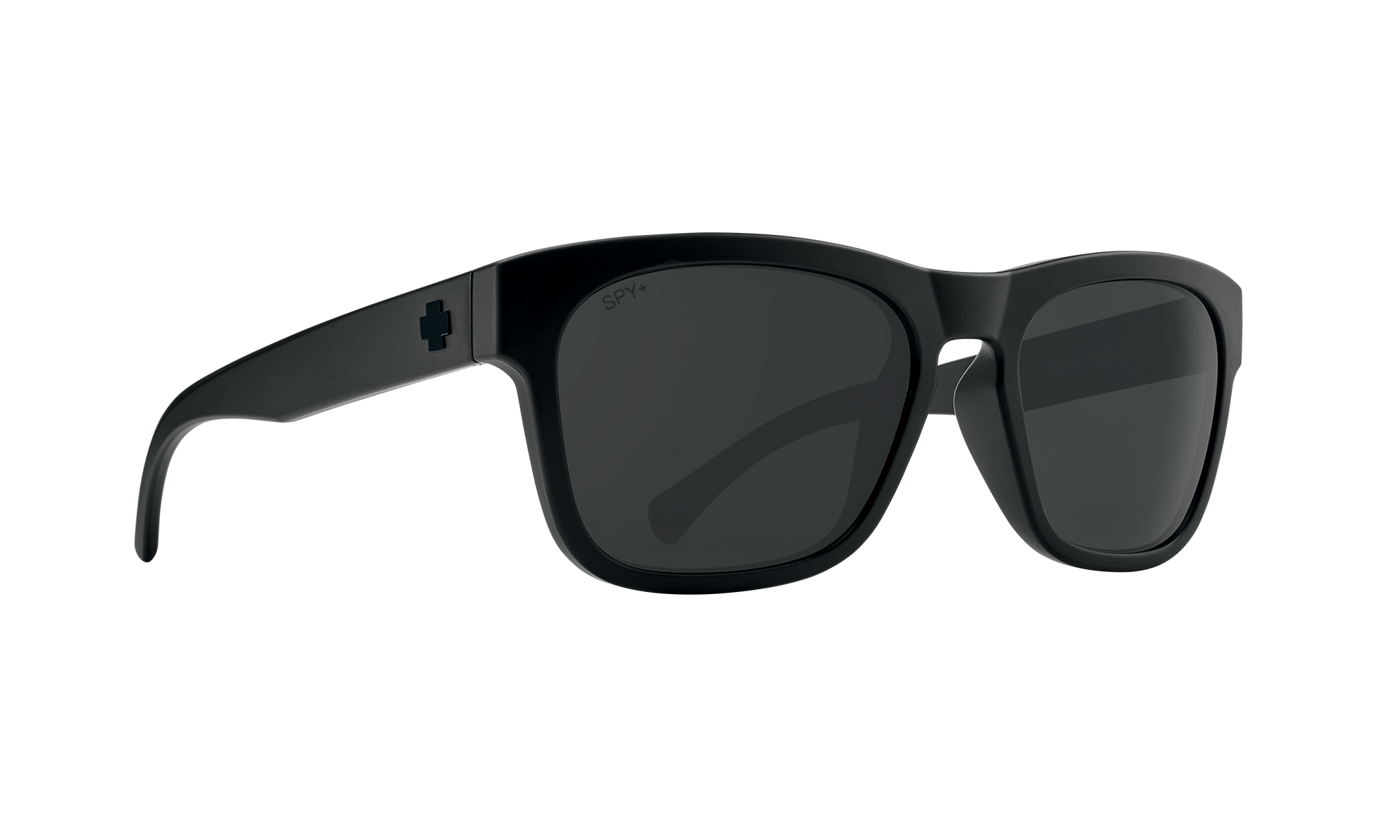 SPY Crossway Sunglasses  Gray SOSI Matte Black  57-19-142