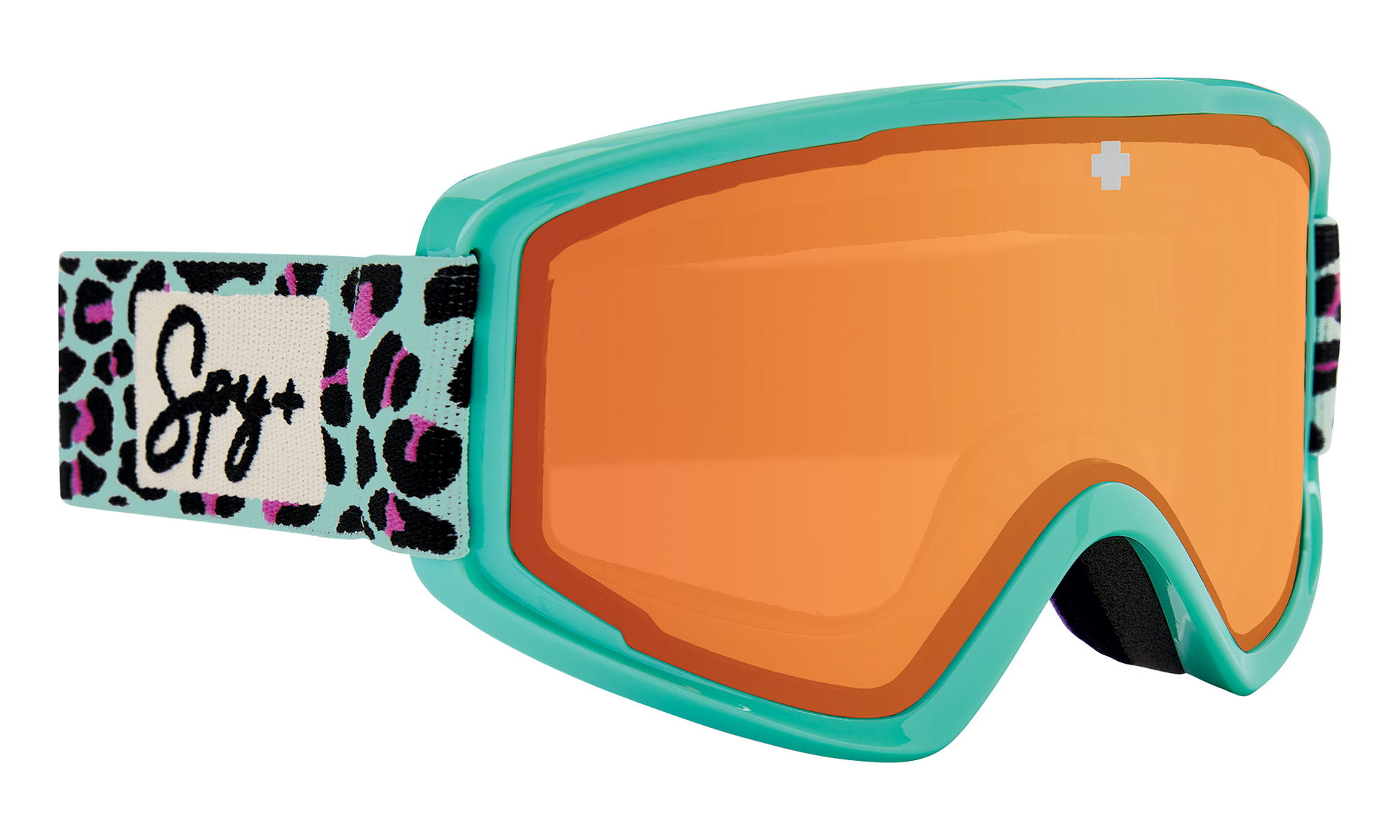 SPY Crusher Elite Jr Snow Goggle Goggles  LL Persimmon Leopard One Size