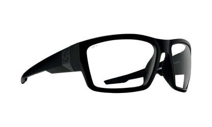 SPY Dirty Mo Tech Sunglasses  Clear Matte Black  64-16-124