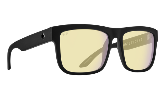 SPY Discord Happy Gaming Eyeglasses  Happy Gaming Matte Black  57-17-145