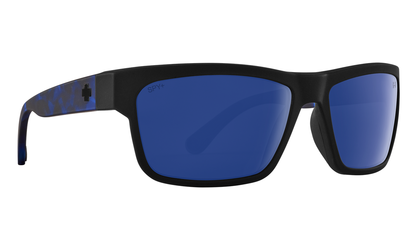 SPY Frazier Sunglasses  Happy Gray Green Polar Dark Blue Spectra Mirror SOSI Rudy Reyes Soft Matte Black Navy Tort  59-16-127