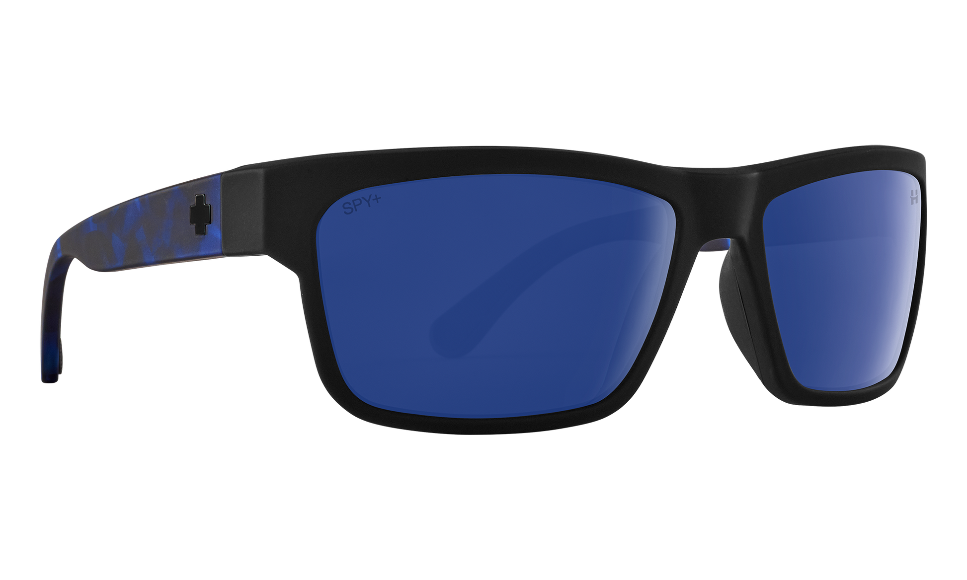 SPY Frazier Sunglasses  Happy Gray Green Polar Dark Blue Spectra Mirror SOSI Rudy Reyes Soft Matte Black Navy Tort  59-16-127