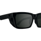 SPY Helm Tech Sunglasses  Happy Gray Green with Black Spectra Mirror Matte Black  57-18-143