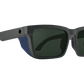 SPY Helm Tech Sunglasses  Happy Gray Green Matte Dark Gray  57-18-143