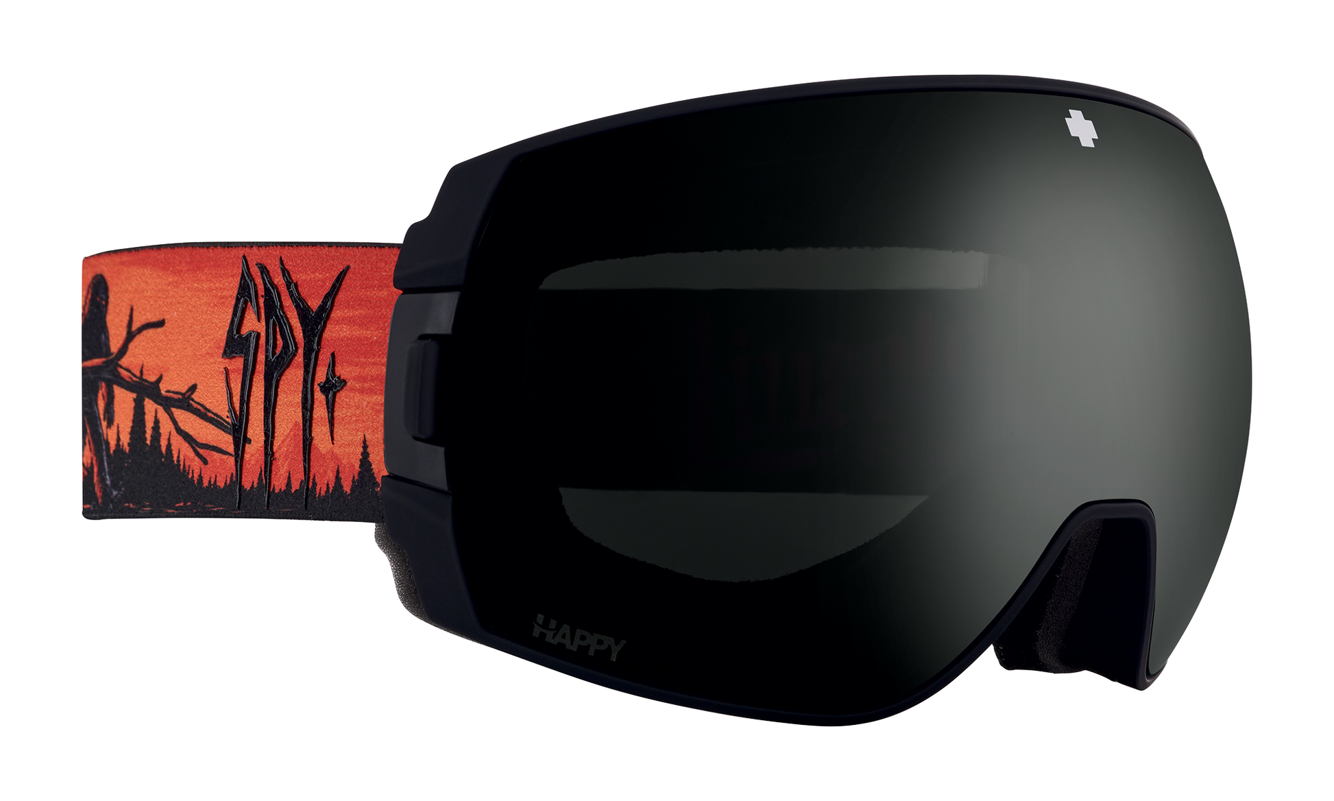 SPY Legacy Snow Goggle Goggles  Happy Gray Green Black Spectra Mirror Spy + Lincoln Design Co One Size