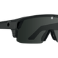 SPY Monolith 50/50 Sunglasses  Happy Gray Green Black Spectra Mirror Matte Black  142-00-147
