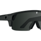SPY Monolith 50/50 Sunglasses  Happy Gray Green Polar Black Spectra Mirror Matte Black  142-00-147