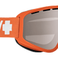 SPY Woot Snow Goggle Goggles  Bronze with Silver Spectra Mirror Beyond Control Orange One Size