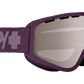 SPY Woot Snow Goggle Goggles  Bronze with Silver Spectra Mirror Monochrome Purple One Size