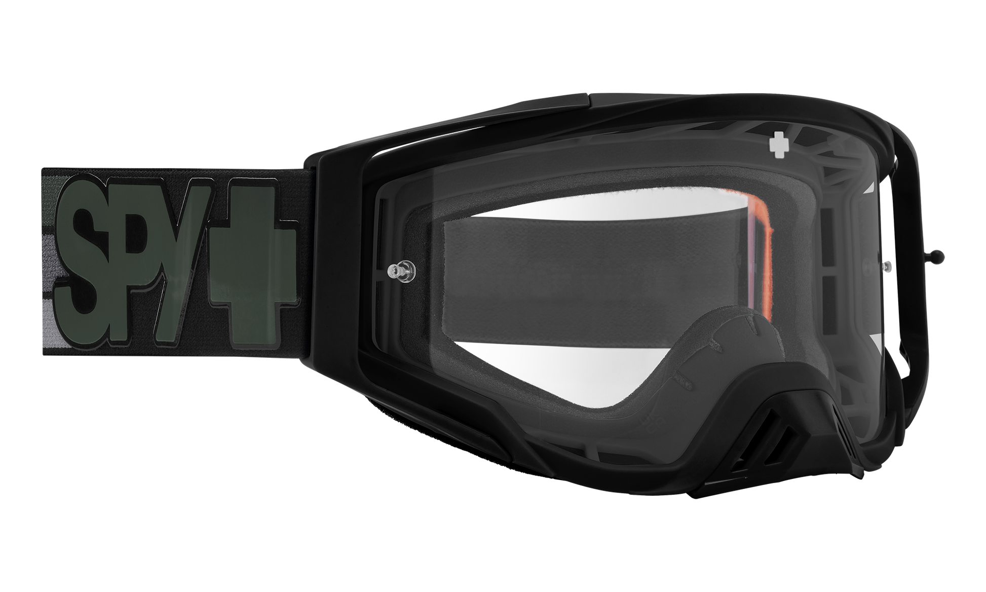 SPY Foundation Mx Goggle Goggles   
Style Selection: Foundation Speedway Matte Smoke - HD Clear
 One Size