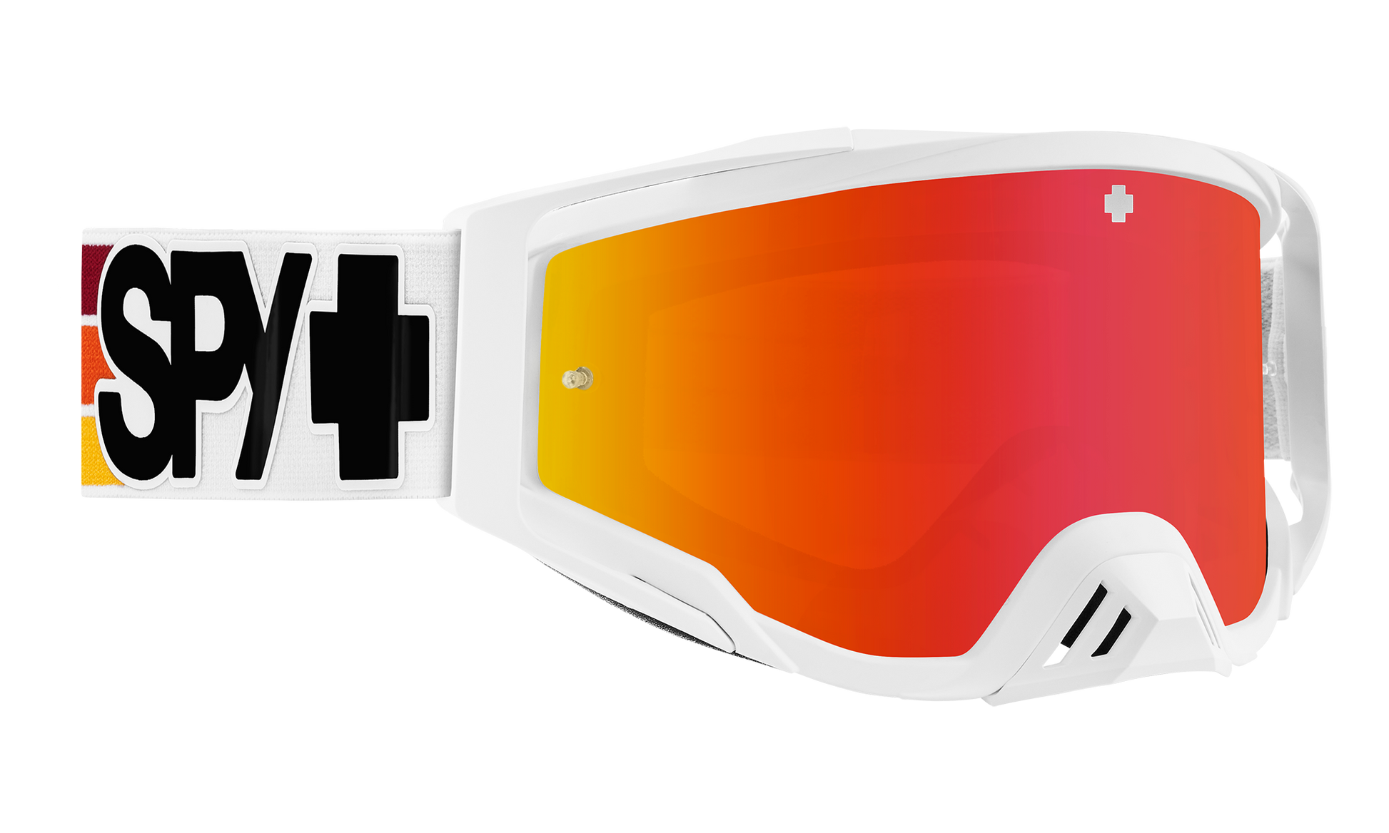SPY Foundation Mx Goggle Goggles   
Style Selection: Foundation Plus Speedway Matte White - HD Smoke Red Spectra Mirror + HD Clear
 One Size