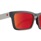 SPY Helm Tech Sunglasses  Happy Gray Green Red Spectra Dark Gray Cream  57-18-143