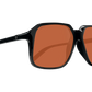 SPY Hot Spot Sunglasses  Orange Black  59-16-135