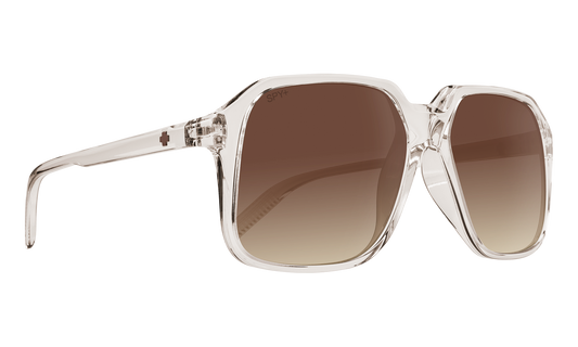 SPY Hot Spot Sunglasses  Dark Brown Fade Warm Crystal  59-16-135