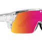 SPY Monolith 50/50 Sunglasses  Happy Gray Green Pink Spectra Mirror Crystal  142-00-147