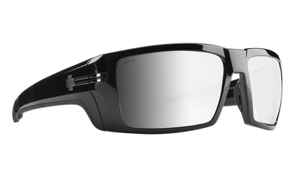 SPY Rebar Sunglasses  Happy Bronze Platinum Spectra Mirror ANSI Black  62-18-130