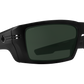 SPY Rebar Sunglasses  Happy Gray Green ANSI Matte Black  62-18-130