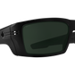 SPY Rebar Sunglasses  Happy Gray Green Polar ANSI Matte Black  62-18-130
