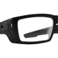 SPY Rebar Sunglasses  Clear ANSI Matte Black  62-18-130