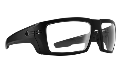 SPY Rebar Sunglasses  Clear ANSI Matte Black  62-18-130