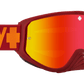 SPY Woot Race Mx Goggle Goggles   
Style Selection: Woot Race Speedway Matte Red - HD Smoke Red Spectra Mirror + HD Clear
 One Size