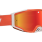 SPY Foundation Mx Goggle Goggles  Smoke HD w/ Red Spectra-Clear HD AFP Classic Orange One Size
