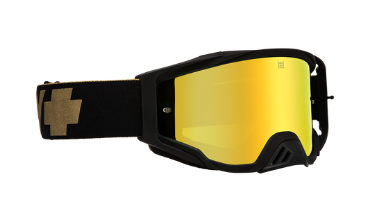 SPY Foundation Mx Goggle Goggles  Bronze HD w/ Gold Spectra + Clear HD AFP SPY + Jeremy McGrath One Size