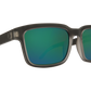 SPY Helm 2 Sunglasses  Happy Bronze with Emerald Spectra Matte Black Ice  57-19-145