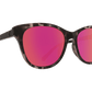 SPY Spritzer Sunglasses  Gray w/ Pink Spectra Black Tortoise  55-17-140