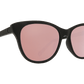 SPY Spritzer Sunglasses  Bronze w/Rose Quartz Spectra Matte Black  55-17-140