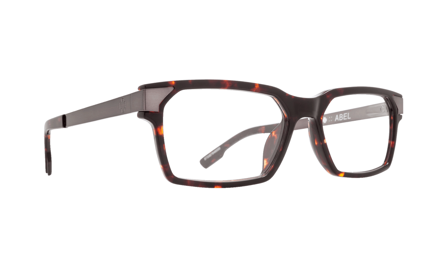 SPY ABEL Eyeglasses   Dark Tort/Gunmetal  53-17-145