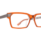 SPY ABEL Eyeglasses   Trans Sepia/Gunmetal  53-17-145