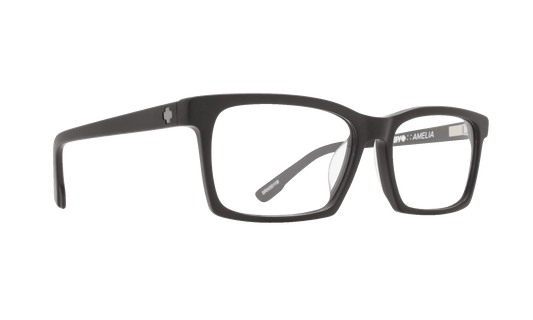 SPY AMELIA Eyeglasses   Matte Black  a timely 52-15-135