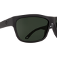 SPY Angler Sunglasses  Happy Gray Green Matte Black  59-17-130