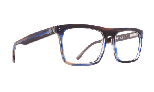 SPY ASHER Eyeglasses   Blue Sunset  a timely 52-18-140