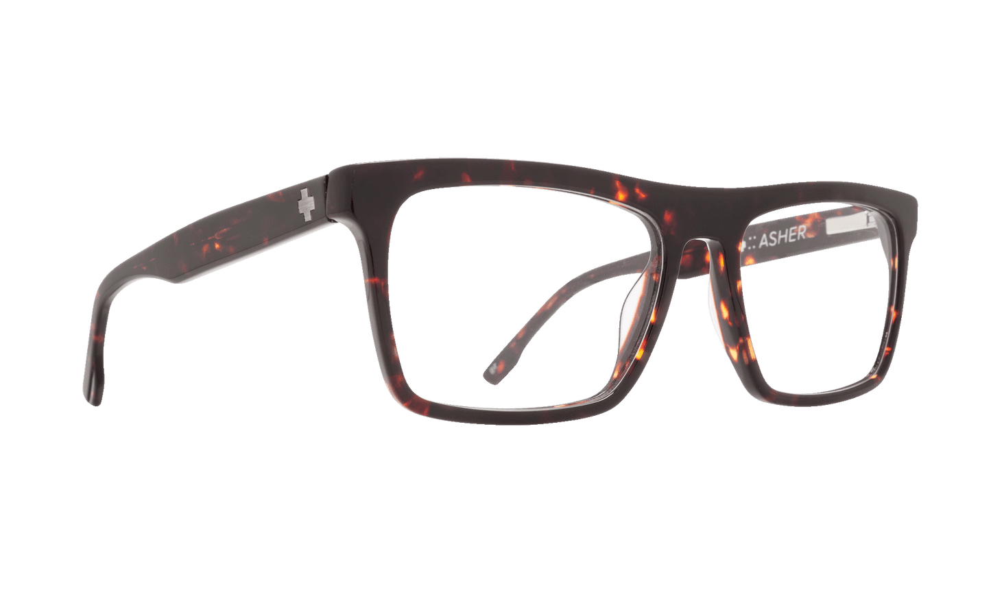 SPY ASHER Eyeglasses   Dark Tort  a timely 52-18-140