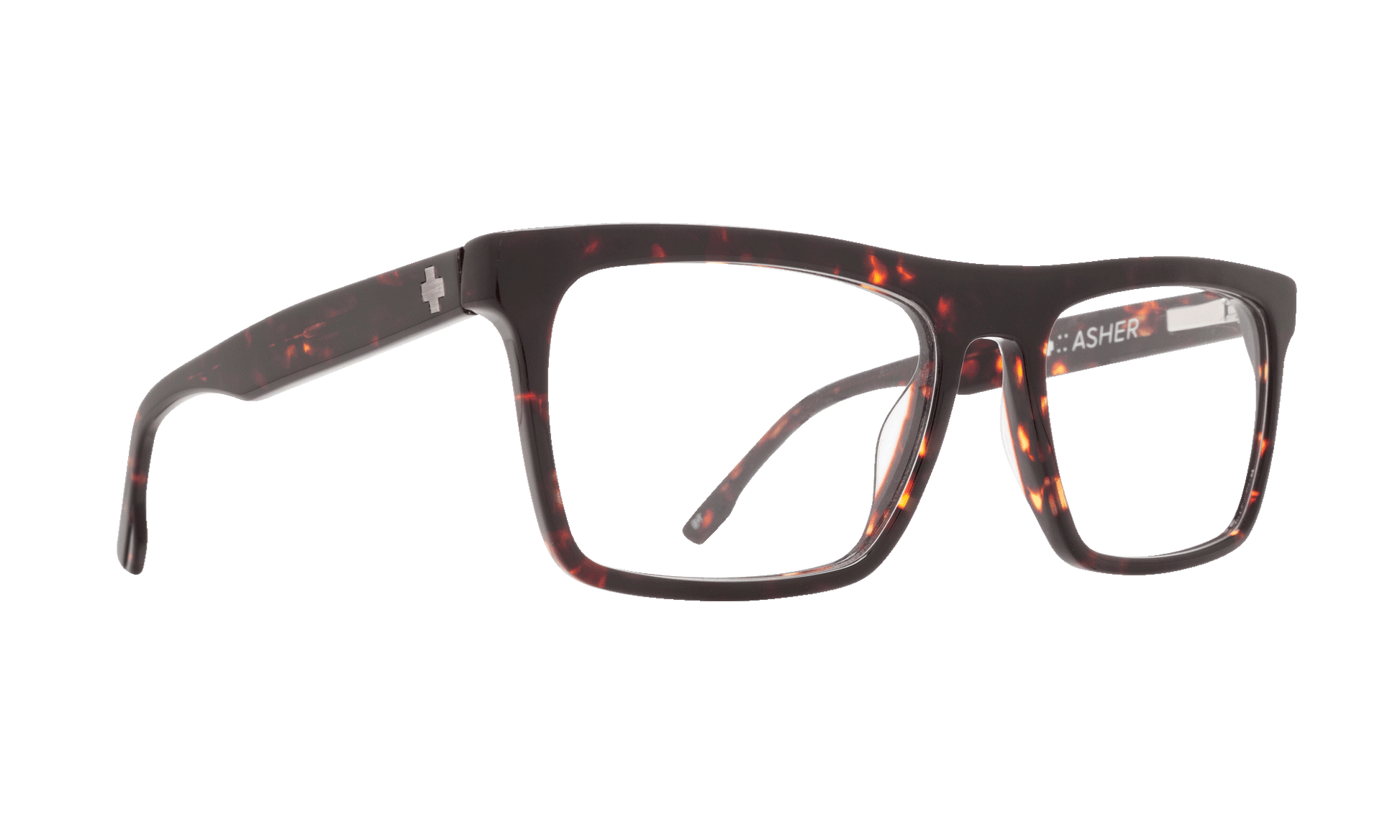 SPY ASHER Eyeglasses   Dark Tort  a timely 52-18-140
