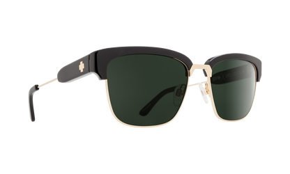 SPY Bellows Sunglasses  Happy Gray Green Black/Gold  55-17-140