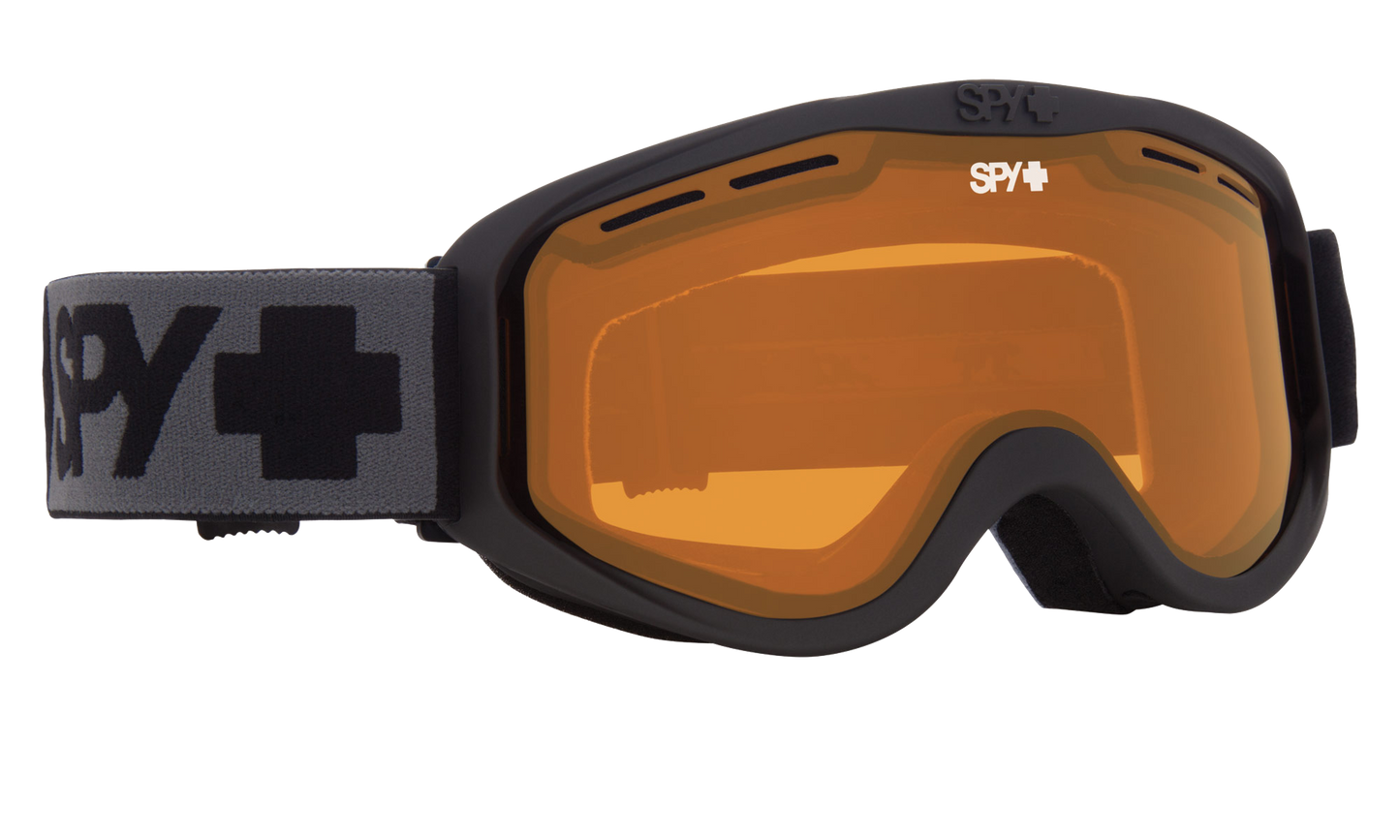 SPY Cadet Snow Goggle Goggles  Persimmon ;VLT:53%; Matte Black One Size