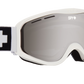 SPY Cadet Snow Goggle Goggles  Bronze with Silver Spectra ;VLT:12%; Matte White One Size