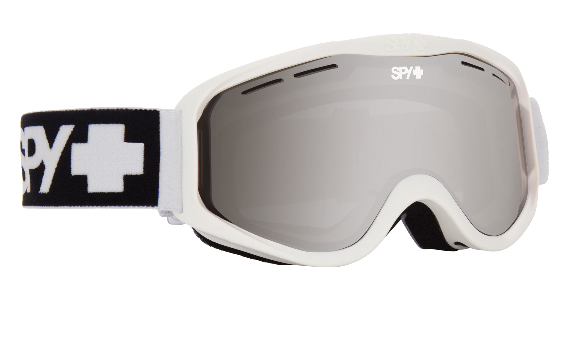 SPY Cadet Snow Goggle Goggles  Bronze with Silver Spectra ;VLT:12%; Matte White One Size