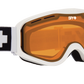 SPY Cadet Snow Goggle Goggles  Persimmon ;VLT:53%; Matte White One Size