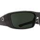 SPY Dirk Sunglasses  Happy Gray Green Polar Black  64-16-125