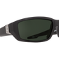 SPY Dirty Mo Sunglasses  Happy Gray Green Polar Black  61-17-121
