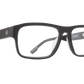SPY DUKE Eyeglasses   Matte Black  a solid 54-18-140